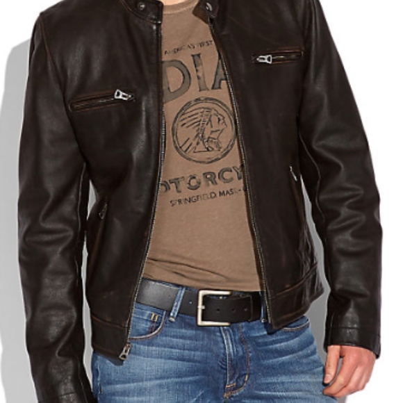 Lucky Brand Other - Men's Bonneville Leather Jacket (Lucky Brand)